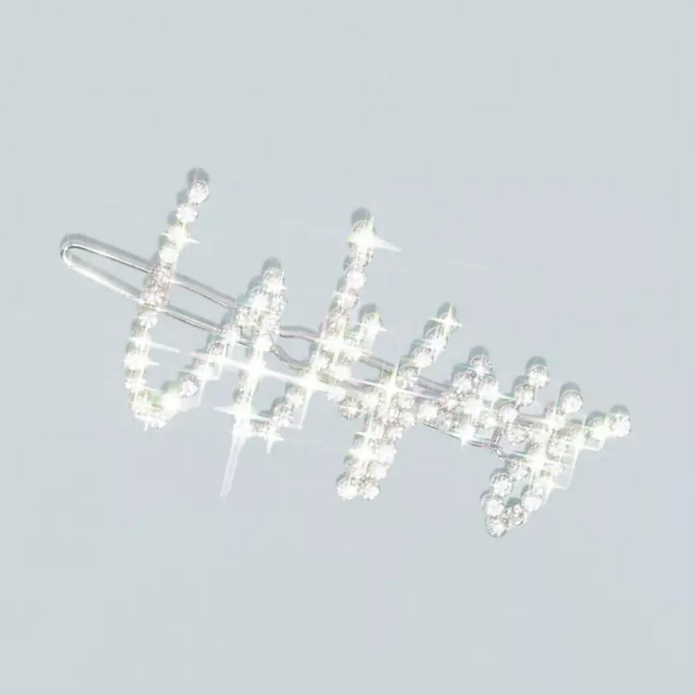 Wifey Rhinestone Hair Clip - Picture 4 of 4